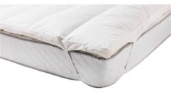 HOME Memory Foam Mattress Topper and Quilted Pillows - King